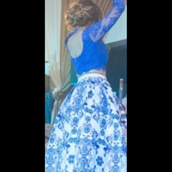 Terani Two piece dress - Picture 3 of 4